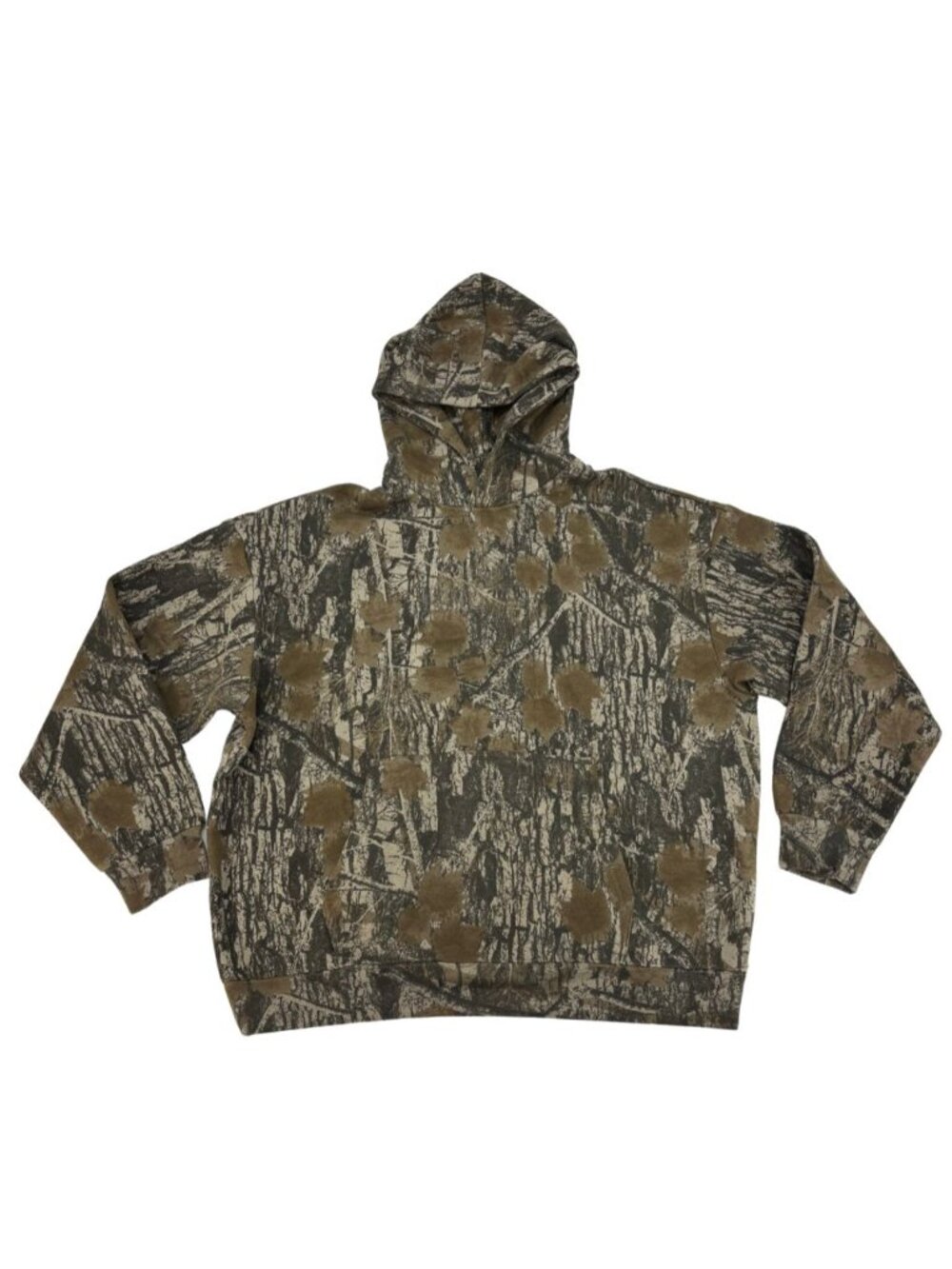 Lazypants Women's Camo Hoodie | Green & Brown | Extra Large **NEW